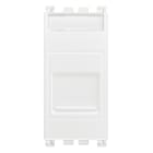 VIMAR SPA - VIW19337.C.B Adattatore portello RJ45 Keystone bianco
