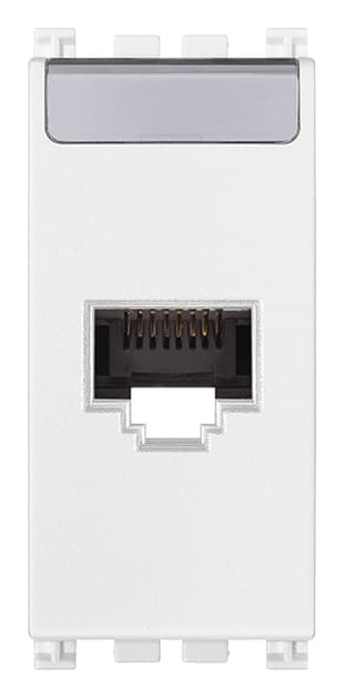 VIMAR SPA - VIW19339.11.AB.B PRESA RJ45 NETSAFE CAT5E UTP ANTIBATT. B
