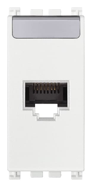 VIMAR SPA - VIW19339.13.AB.B PRESA RJ45 NETSAFE CAT6 UTP ANTIBATT. B