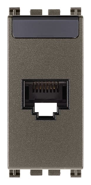 VIMAR SPA - VIW19339.14.M PRESA RJ45 NETSAFE CAT6 FTP METAL