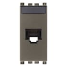 VIMAR SPA - VIW19339.15.M Presa RJ45 Netsafe Cat6A UTP Metal