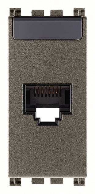 VIMAR SPA - VIW19339.16.M Presa RJ45 Netsafe Cat6A FTP Metal