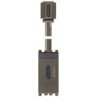 VIMAR SPA - VIW19346.H.M Presa HDMI 2.1b con cavo a 90° Metal
