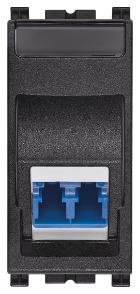 VIMAR SPA - VIW19350.LC PRESA OTTICA MONO 9/125 LC GRIGIO