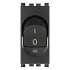 VIMAR SPA - VIW19405.06 INTERRUTTORE MT 1P+N C6 120-230V GRIGIO