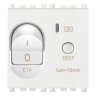 VIMAR SPA - VIW19411.16.B INTERRUTTORE MTDIFF.1P+N C16 10MA BIANCO