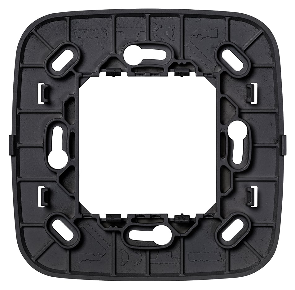 VIMAR SPA - VIW19507.RN SUPPORTO RADIO PLACCA ROUND 2M GRIGIO