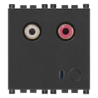 VIMAR SPA - VIW19582 INGRESSO AUDIO RCA 2M GRIGIO