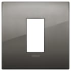 VIMAR SPA - VIW19641.09 PLACCA CLASSIC 1M CROMO NERO