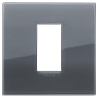 VIMAR SPA - VIW19641.61 PLACCA CLASSIC 1M REFLEX GRIGIO FUME