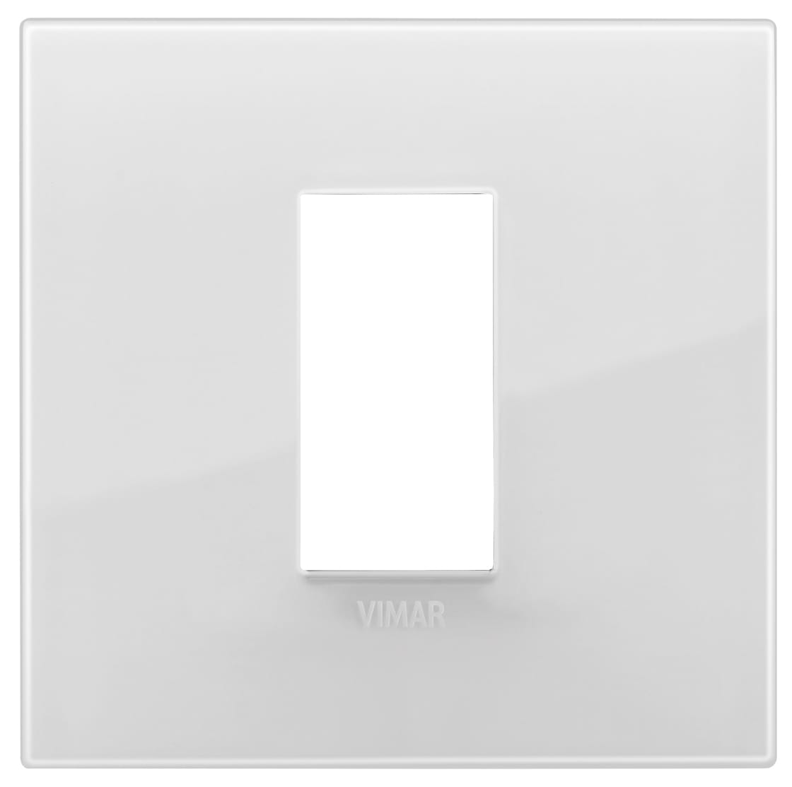 VIMAR SPA - VIW19641.B66 PLACCA CLASSIC 1M REFLEX GHIACCIO T.LOOK