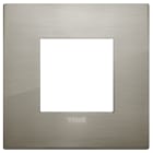 VIMAR SPA - VIW19642.08 PLACCA CLASSIC 2M ACCIAIO SPAZZOLATO