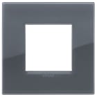 VIMAR SPA - VIW19642.61 Placca Classic 2M Reflex grigio fumè