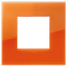 VIMAR SPA - VIW19642.63 PLACCA CLASSIC 2M REFLEX ORANGE
