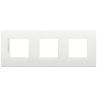 VIMAR SPA - VIW19644.AB.74 Placca 6M (2+2+2)int71 CL antibat.bianco