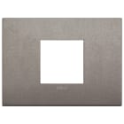 VIMAR SPA - VIW19652.04 Placca Classic 2M centrali titanio matt