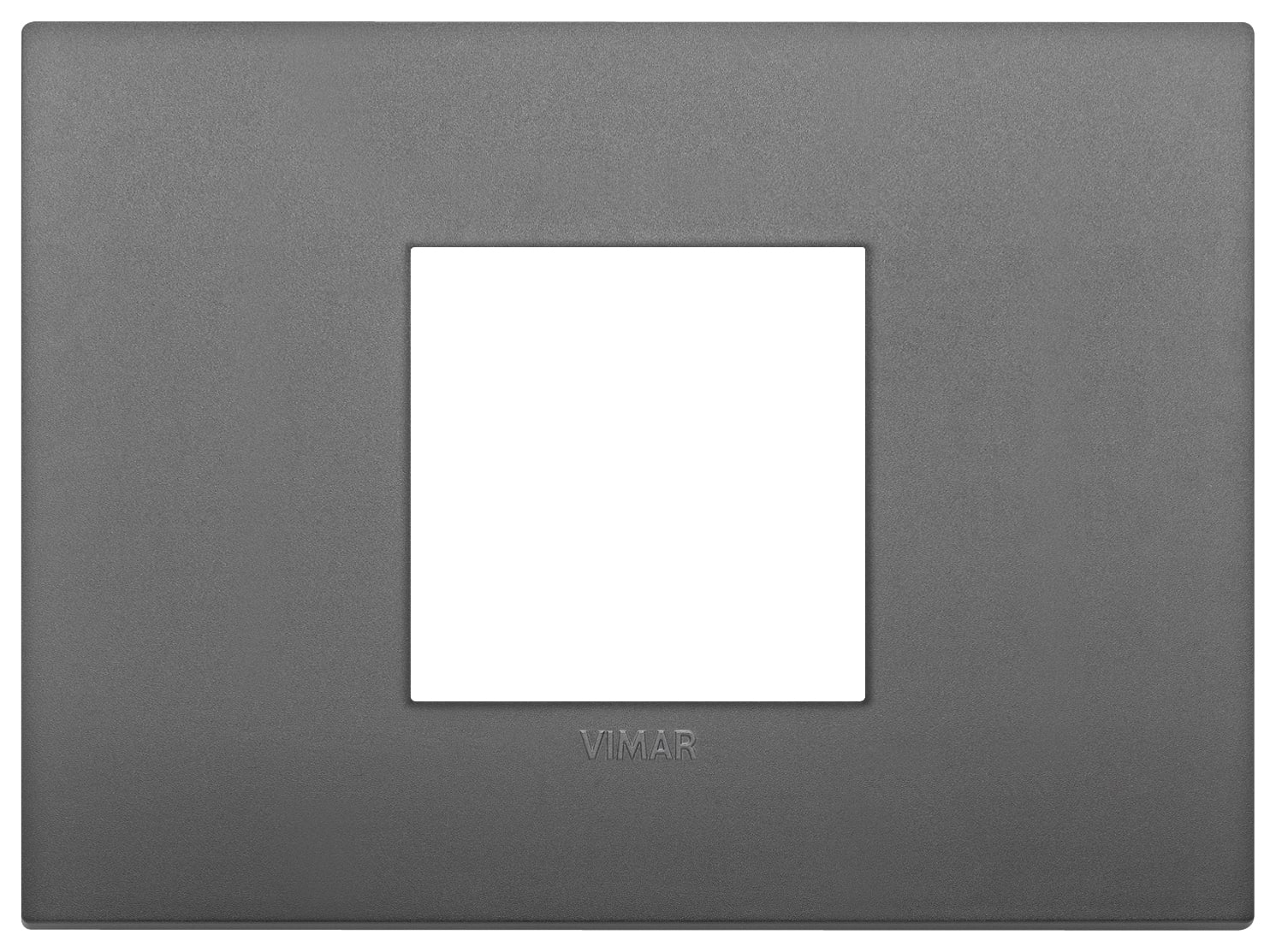 VIMAR SPA - VIW19652.72 PLACCA CLASSIC 2M CENTRALI GRIGIO
