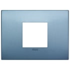 VIMAR SPA - VIW19652.76 PLACCA CLASSIC 2M CENTRALI BLU MATT