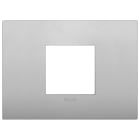 VIMAR SPA - VIW19652.79 PLACCA CLASSIC 2M CENTRALI SILVER MATT