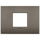VIMAR SPA - VIW19652.80 PLACCA CLASSIC 2MC METAL