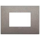 VIMAR SPA - VIW19653.04 Placca Classic 3M titanio matt