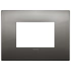 VIMAR SPA - VIW19653.09 PLACCA CLASSIC 3M CROMO NERO