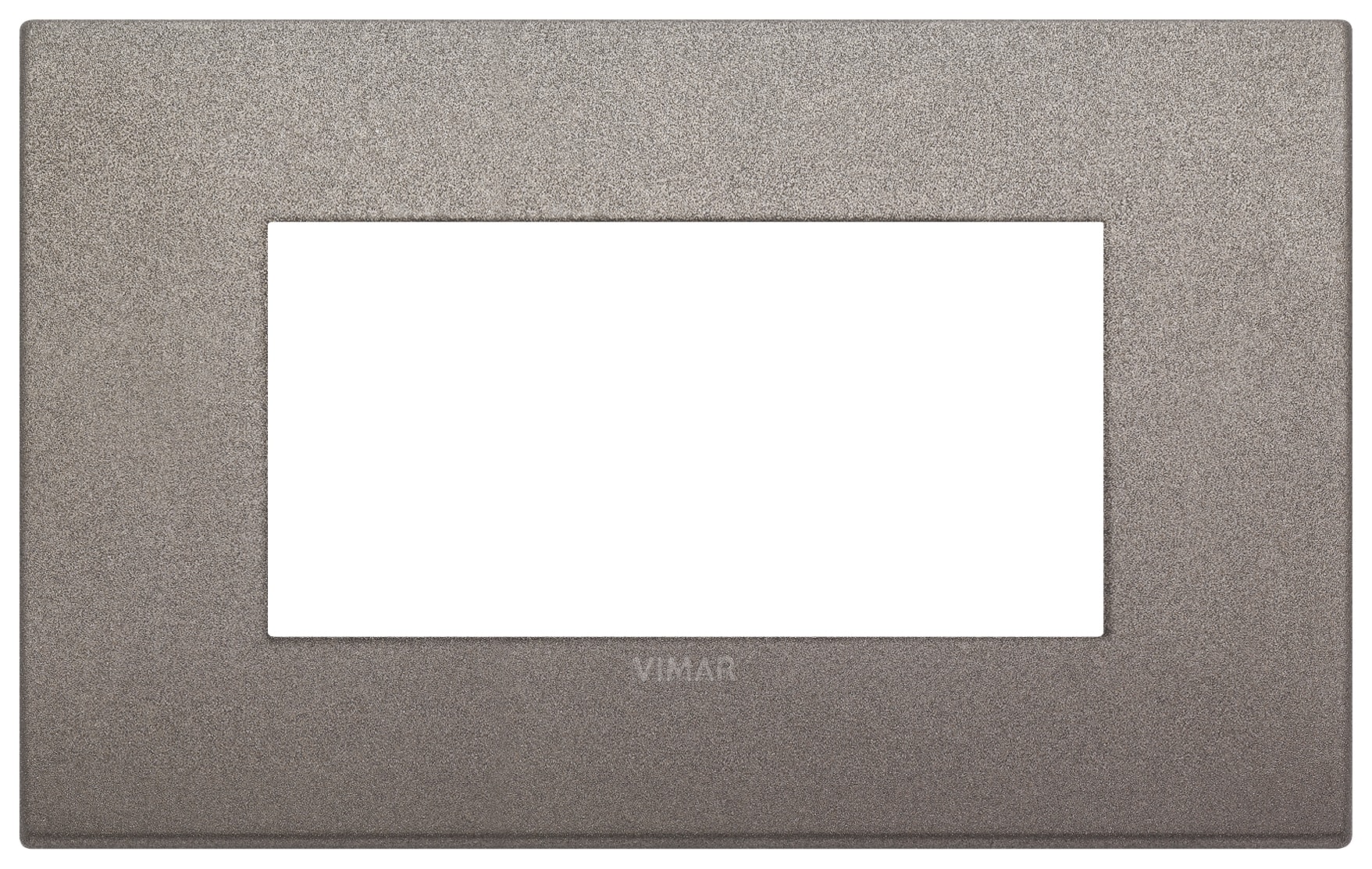 VIMAR SPA - VIW19654.04 PLACCA CLASSIC 4M TITANIO MATT