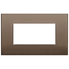VIMAR SPA - VIW19654.17 PLACCA CLASSIC 4M BRONZO SCURO
