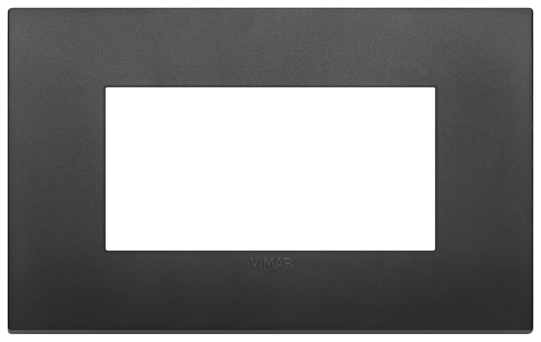 VIMAR SPA - VIW19654.71 PLACCA CLASSIC 4M NERO