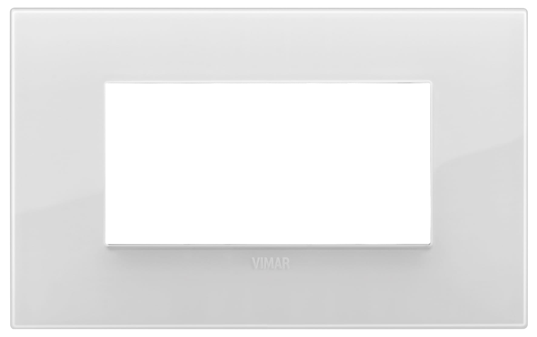 VIMAR SPA - VIW19654.B66 PLACCA CLASSIC 4M REFLEX GHIACCIO T.LOOK