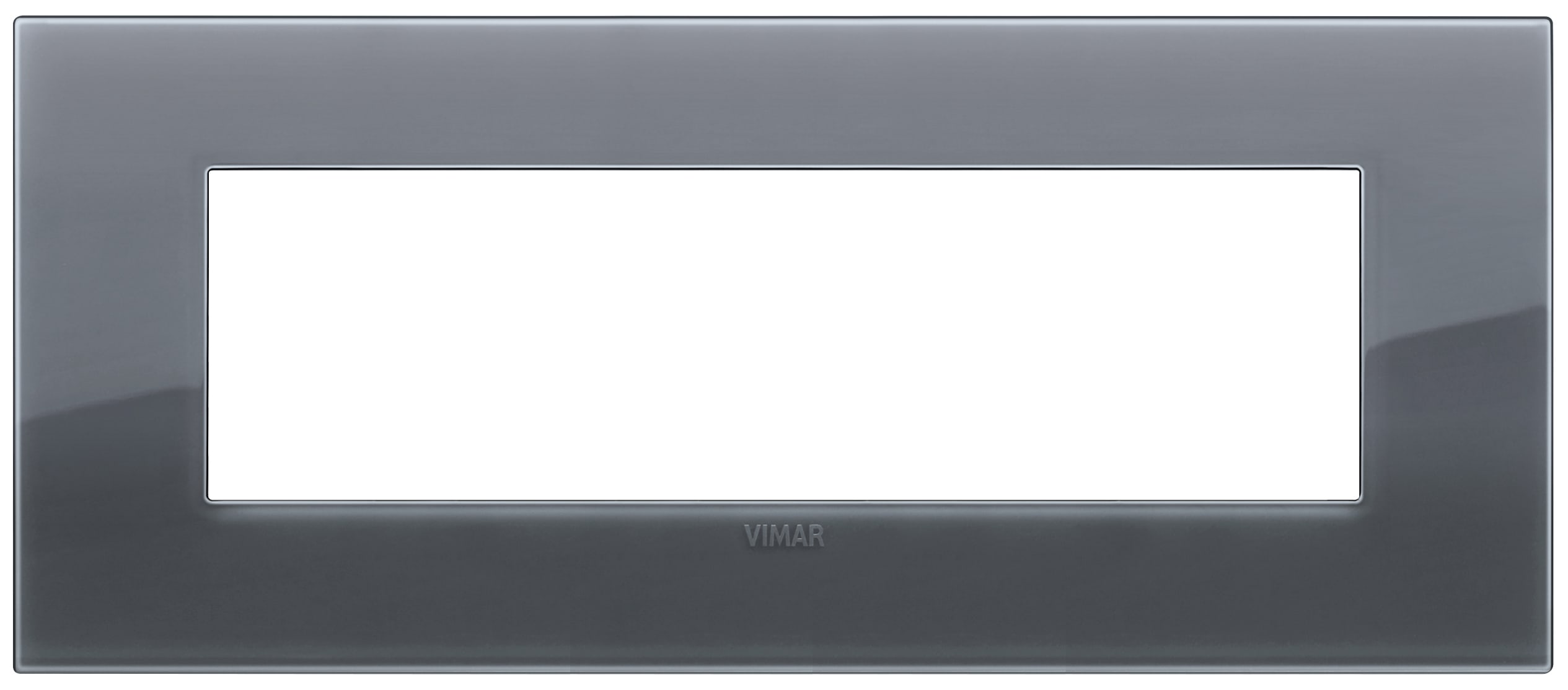 VIMAR SPA - VIW19657.61 PLACCA CLASSIC 7M REFLEX GRIGIO FUME