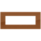 VIMAR SPA - VIW19657.62 PLACCA CLASSIC 7M REFLEX CARAMEL
