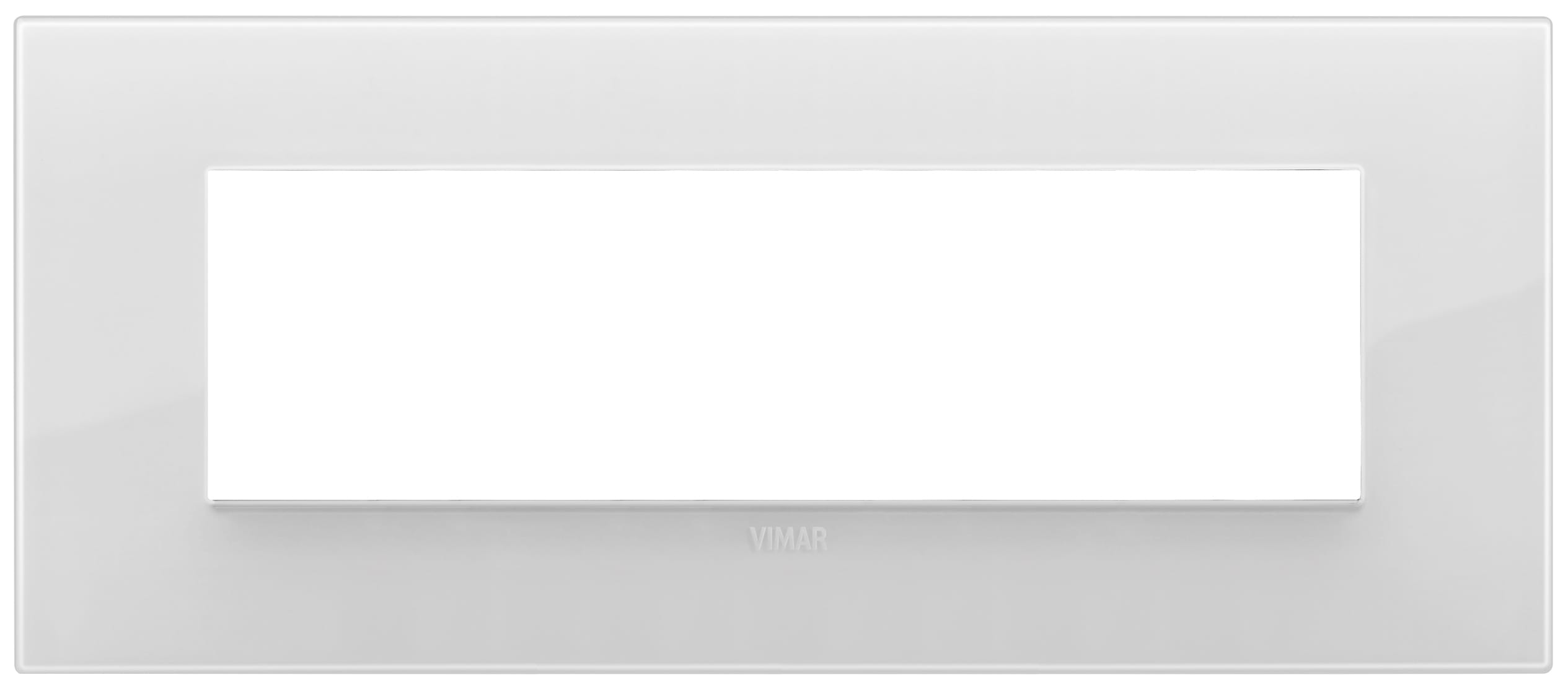 VIMAR SPA - VIW19657.B66 PLACCA CLASSIC 7M REFLEX GHIACCIO T.LOOK