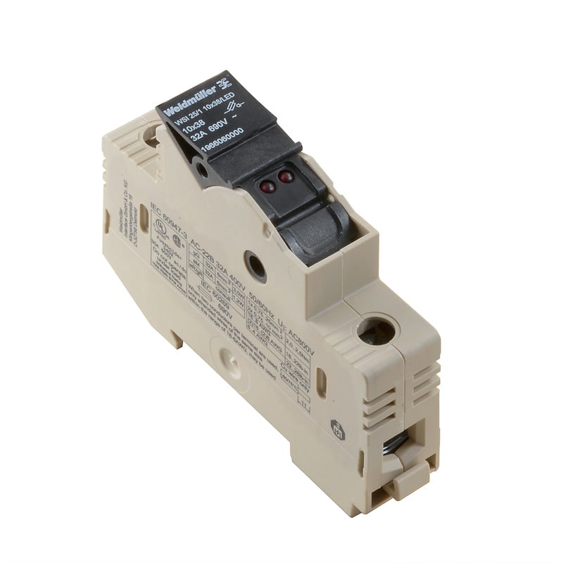 WEIDMULLER - WEI1966060000 WSI 25/1 10X38/LED 690V