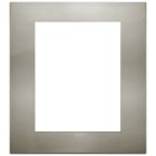 VIMAR SPA - VIW19668.08 Placca Classic 8M acciaio spazzolato