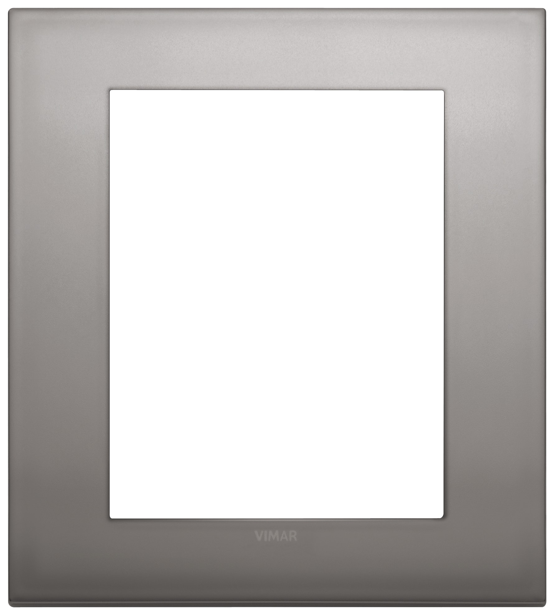 VIMAR SPA - VIW19668.10 PLACCA CLASSIC 8M NICHEL NERO
