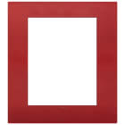 VIMAR SPA - VIW19668.75 PLACCA CLASSIC 8M ROSSO MATT