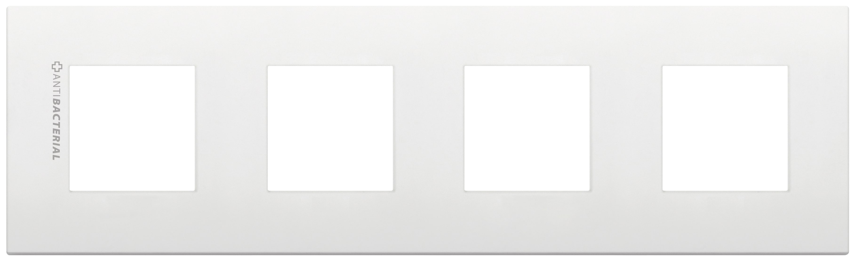 VIMAR SPA - VIW19669.AB.74 Placca 8M (2+2+2+2)int71 CL antibat.bian