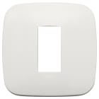 VIMAR SPA - VIW19671.25 PLACCA ROUND 1M PERLA MATT