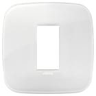 VIMAR SPA - VIW19671.66 PLACCA ROUND 1M REFLEX GHIACCIO