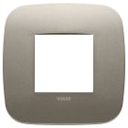 VIMAR SPA - VIW19672.13 PLACCA ROUND 2M CHAMPAGNE MATT