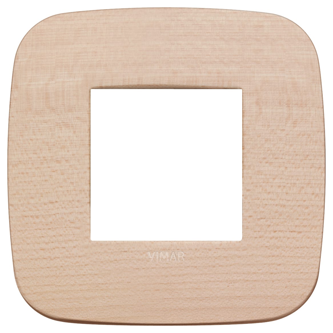 VIMAR SPA - VIW19672.53 PLACCA ROUND 2M ACERO