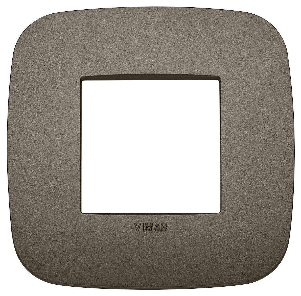 VIMAR SPA - VIW19672.80 Placca Round 2M Metal