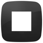 VIMAR SPA - VIW19672.81 PLACCA ROUND 2M NERO