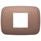 VIMAR SPA - VIW19682.24 PLACCA ROUND 2M CENTRALI BRONZO MATT