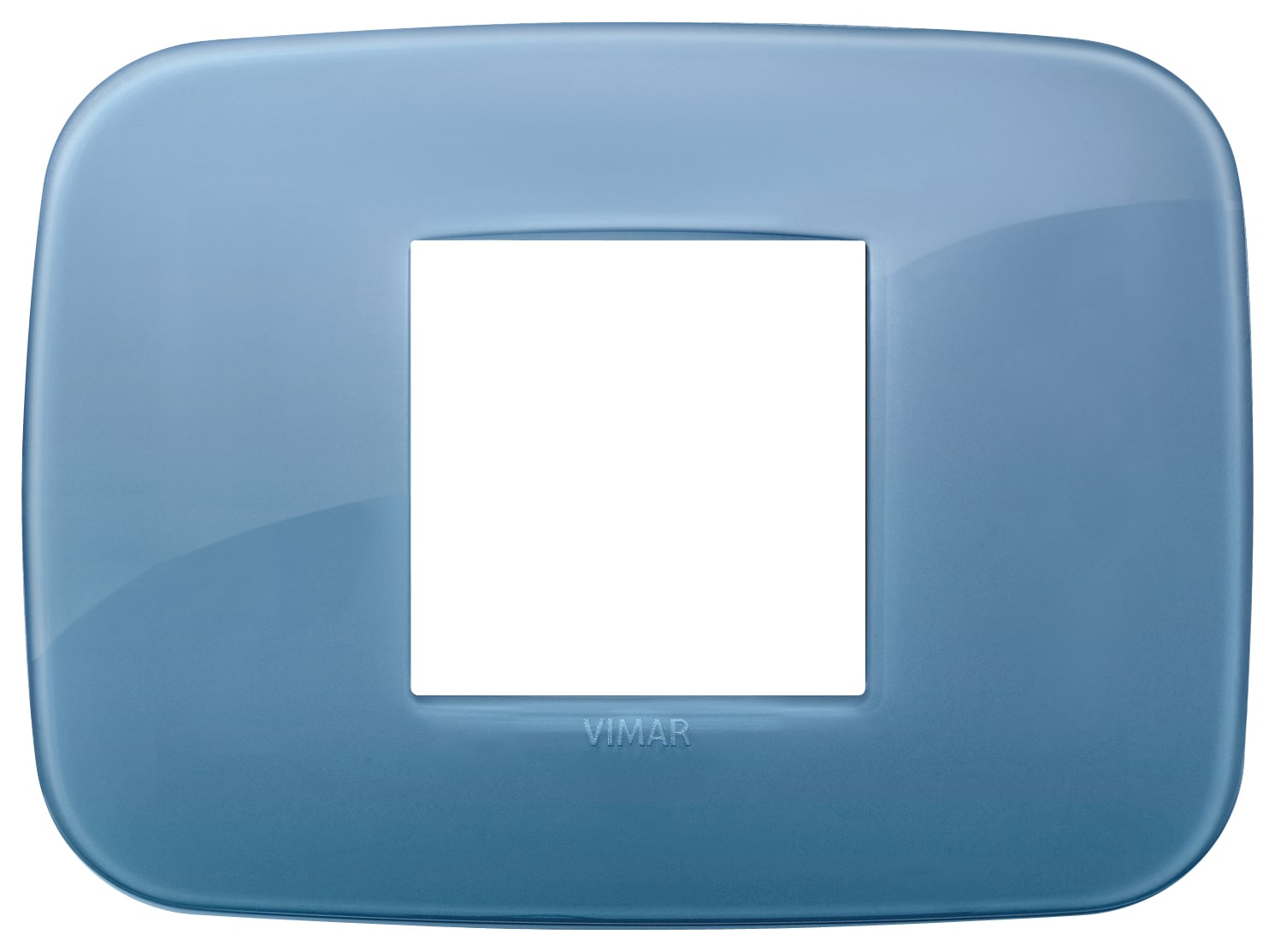 VIMAR SPA - VIW19682.64 PLACCA ROUND 2M CENTR. REFLEX OLTREMARE