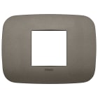 VIMAR SPA - VIW19682.80 PLACCA ROUND 2M METAL