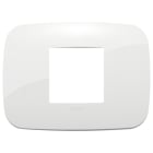VIMAR SPA - VIW19682.84 PLACCA ROUND 2M CENTRALI BIANCO