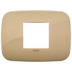 VIMAR SPA - VIW19682.88 PLACCA ROUND 2M CENTRALI ORO ANTICO