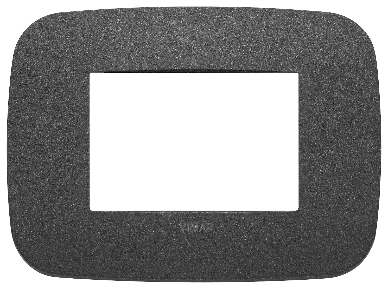 VIMAR SPA - VIW19683.21 Placca Round 3M grafite matt